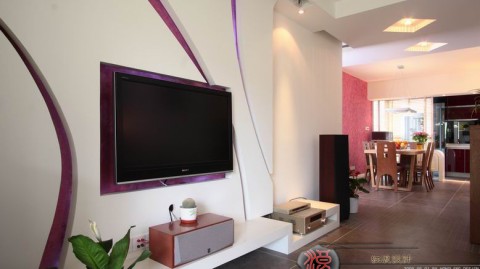 低预算客厅背景墙配色指南｜广州二手房翻新必看，花小钱装出高级感